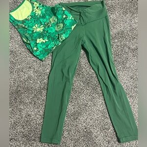 AE Offline twist leggings and crop bra set